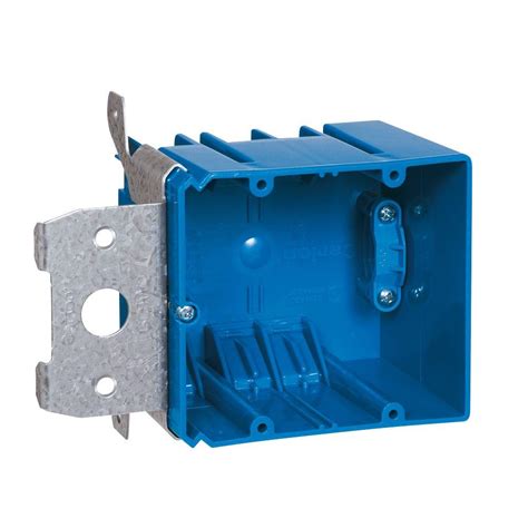 carlon plastic electrical 2 gang boxes|4 gang box outlet.